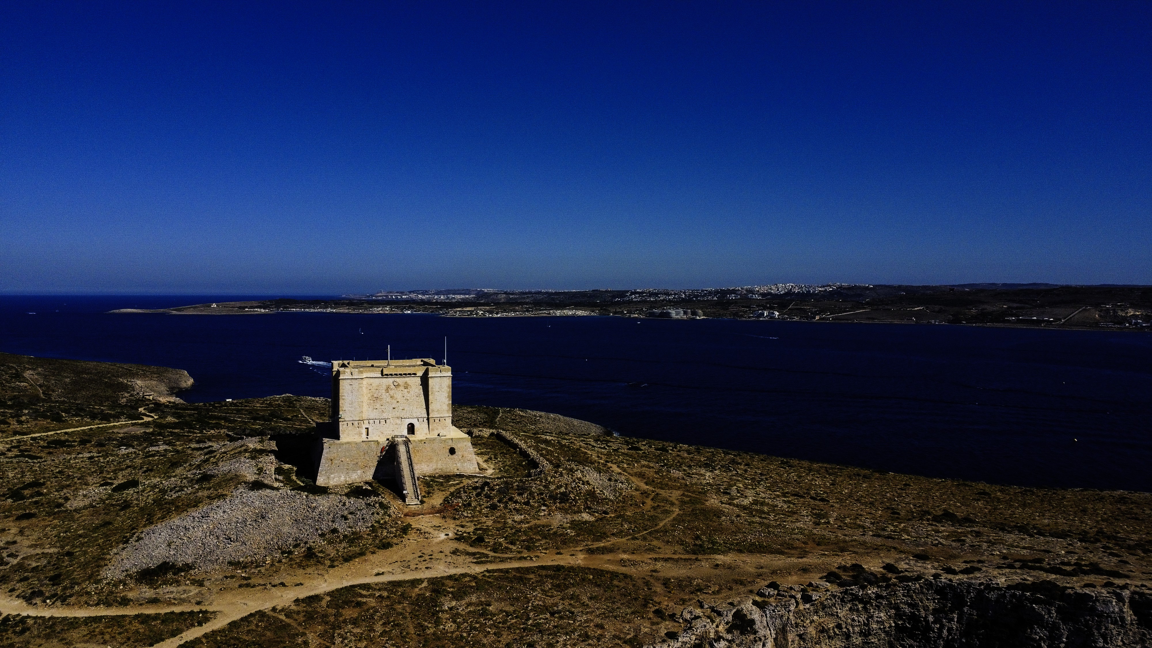 Comino — Aerial View