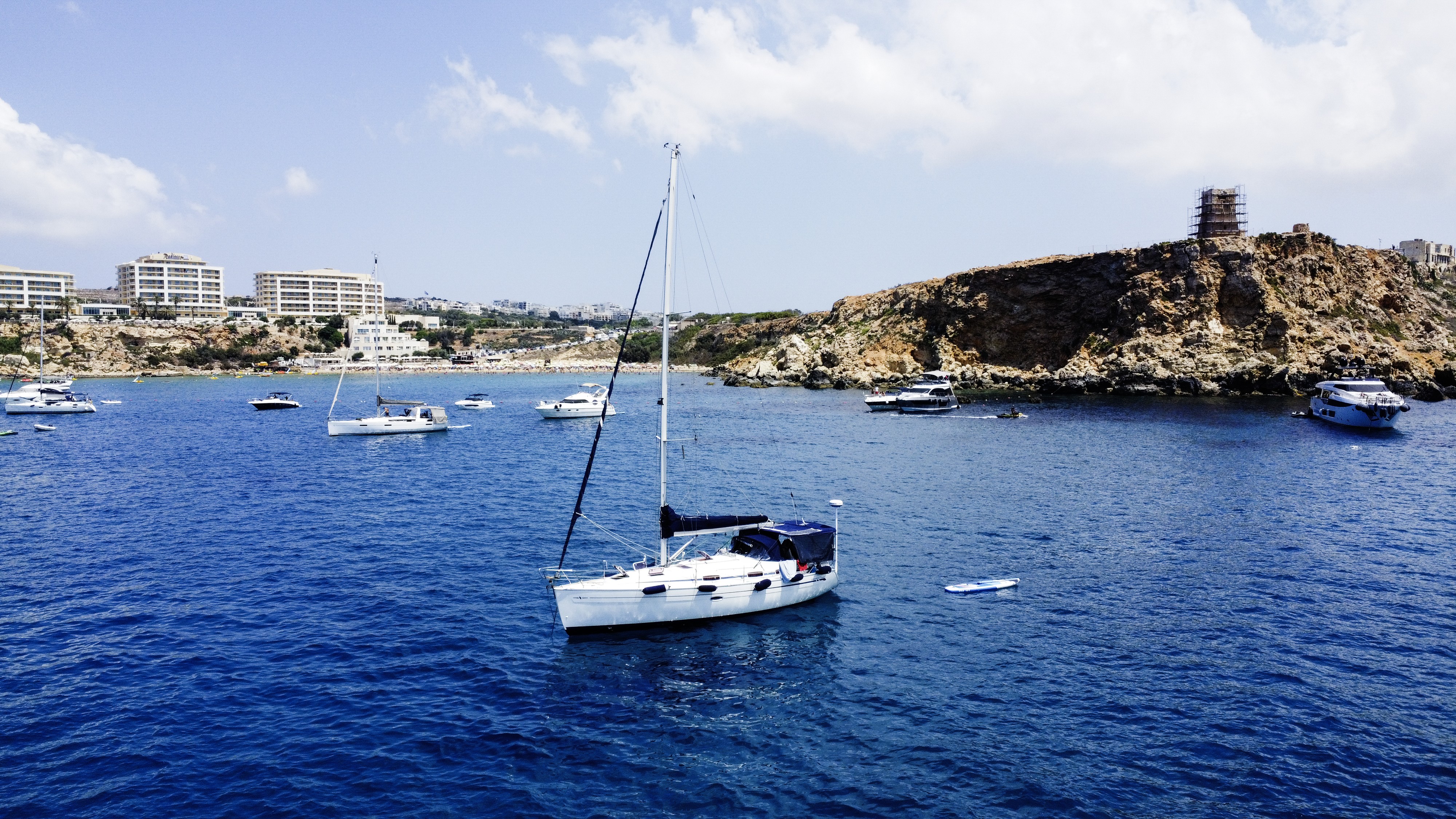 Sailboat — Malta Waters