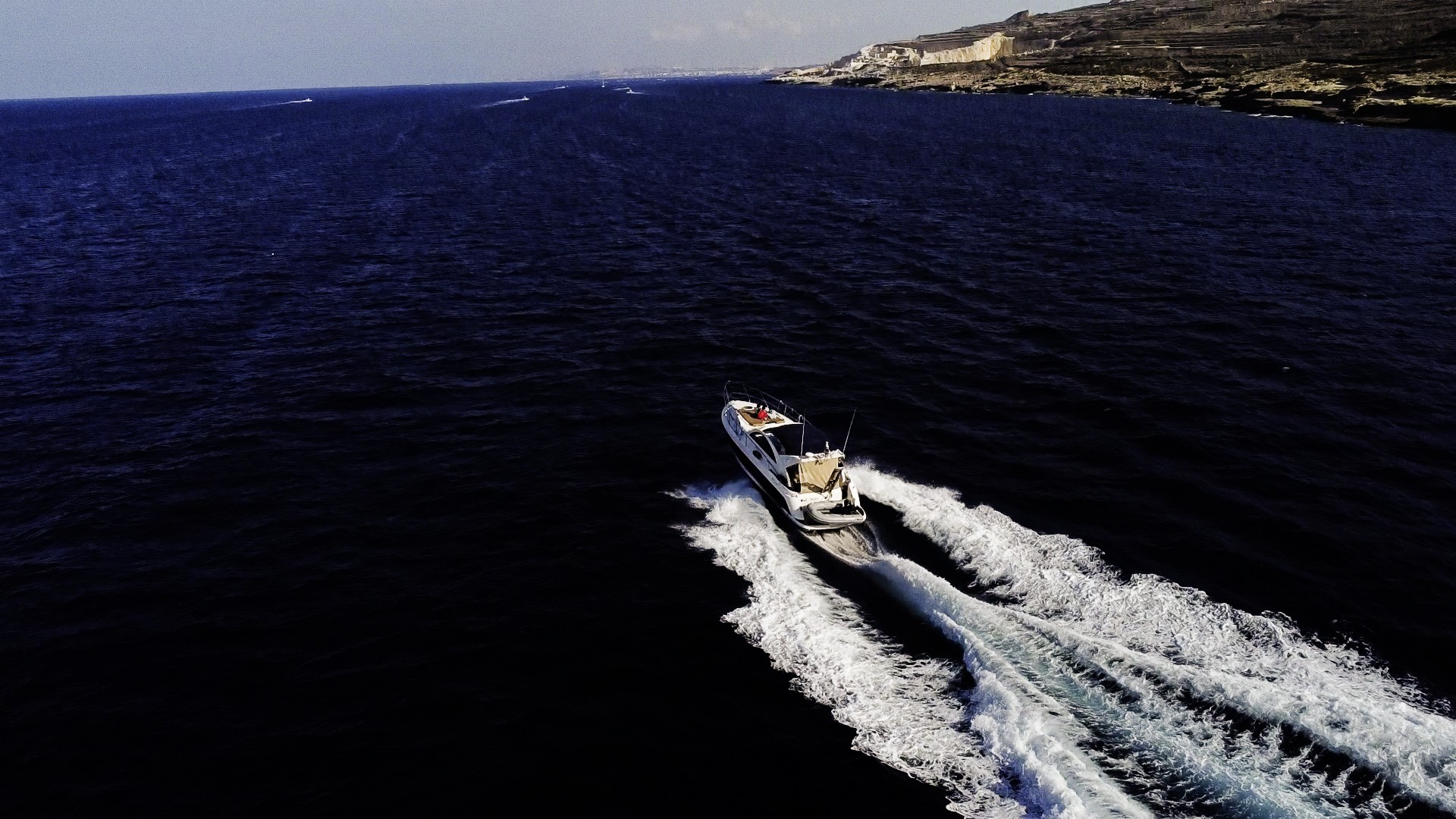 Motor Boat — Gozo Coastline