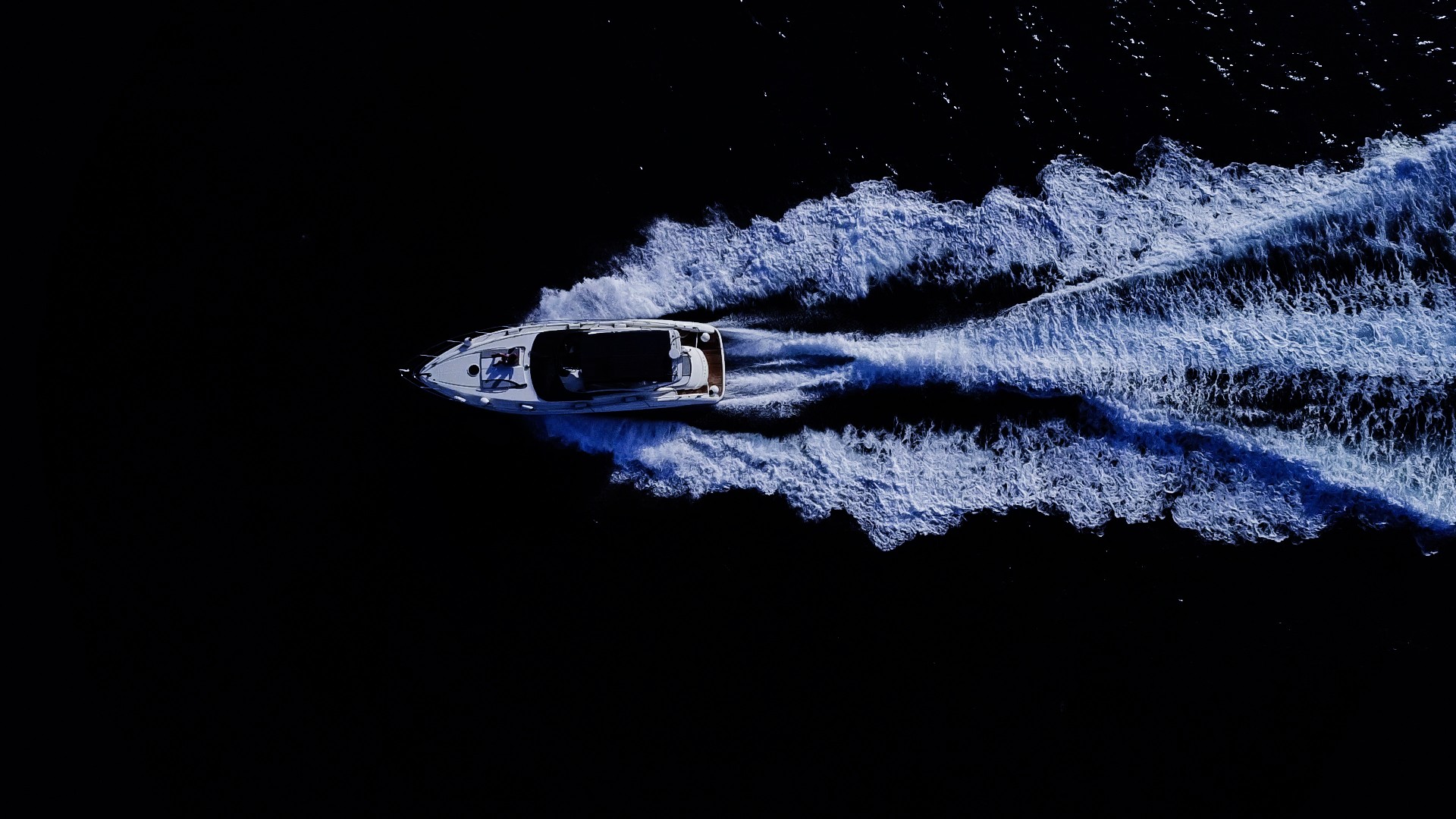 Speedboat — Top Down Wake
