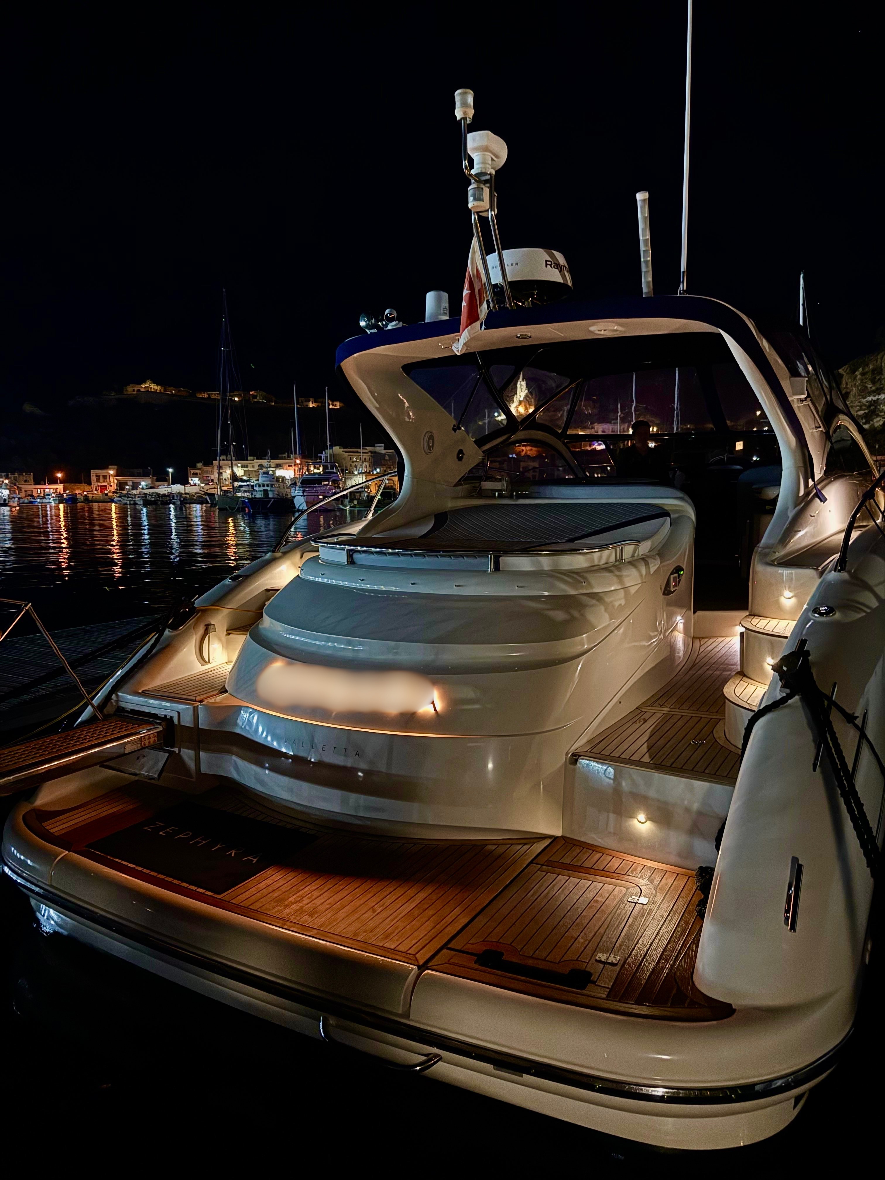 Zephyra — Night Marina
